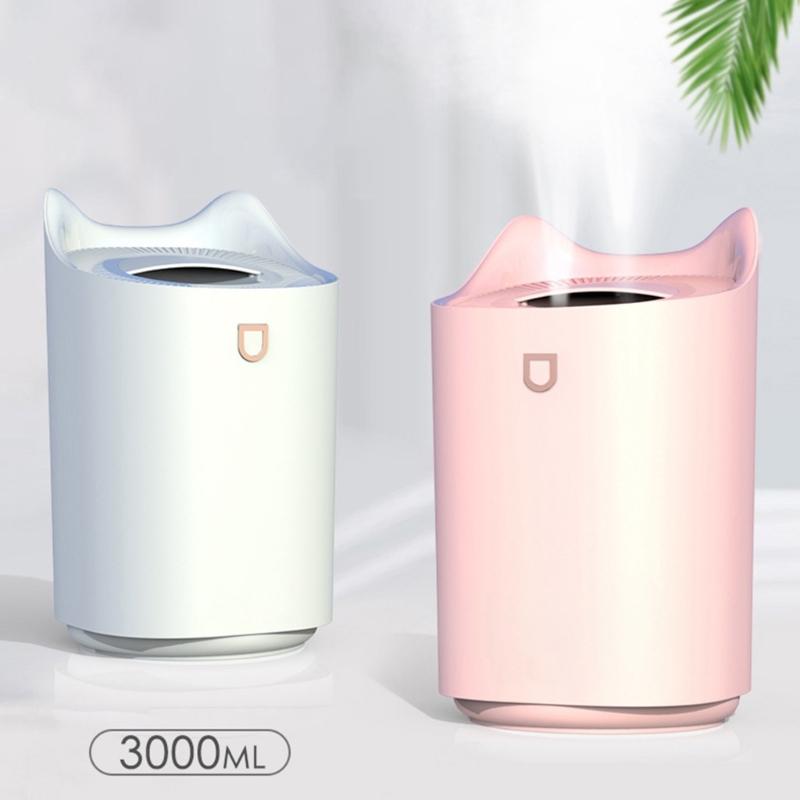 Desk Humidifier 3 Modes Mini Humidifier Diffuser Essential Oil Diffuser Type C Charging 300ml Portable Travel Humidifier