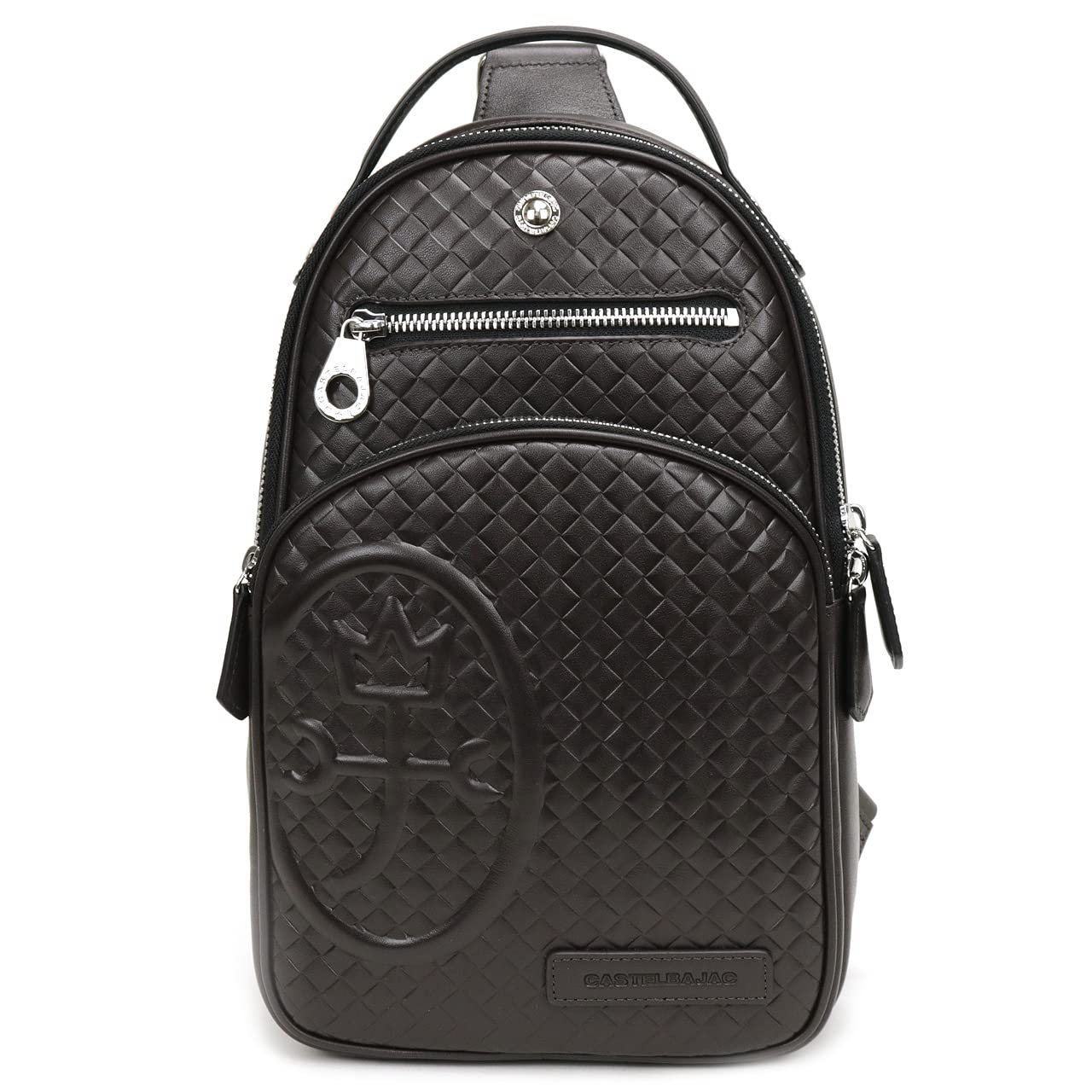 

[Castelbajac] One Shoulder Bag Garbo Men s Chocolate