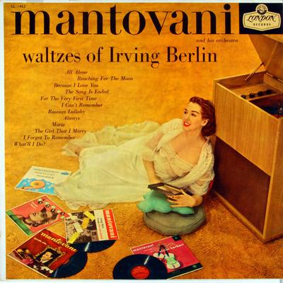 LP-Schallplatte MANTOVANI - Waltzes Of Irving Berlin LL1452 LONDON 1956 US Klassik Gebraucht