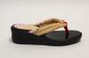 urethane made in size [Hasegawa] Women's Japanese-style sandals, soles, Japan, beige/L