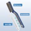 1PC Tidy Bathroom Gap Brush Window Crevice Dirt Clamp Cleaning Tools Dust Brush Groove Plastic Multifunctional