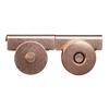 1-20 Stück Magnetische Druckknöpfe Verschlüsse Knöpfe Handtasche Geldbörse Portemonnaie Basteltaschen Teile Mini-Adsorptionsschnalle 30mm Nähzubehör
