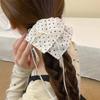 Polka Dot Square Scarf Hair Band Square Headband Large Intestine Hair Band Women 2025 Internet Celebrity Hair Rope Headgear