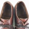 80s-90s Vintage FLORSHEIM Goodyear Welted Leather U-Tip Business Shoes Brown Wide 9.5 5E 27.5(USED)
