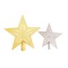 Plastic Pentagram Christmas Tree Topper Star Decoration
