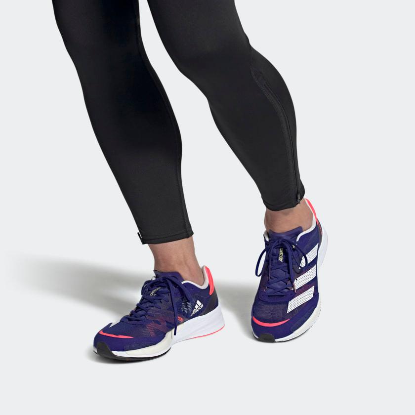 Adidas Adizero Adios 6 'Legacy Indigo' (Unisex) Legacy Indigo / Cloud White / Turbo Running Shoes GY0893