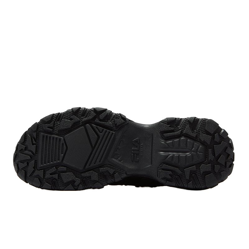 Fila Fusion Exocet Ii Mountain Shoes Casual Classic Simple Retro Height Increasing Low Top Dad Shoes Men Sneaker Black T12M531503FTU