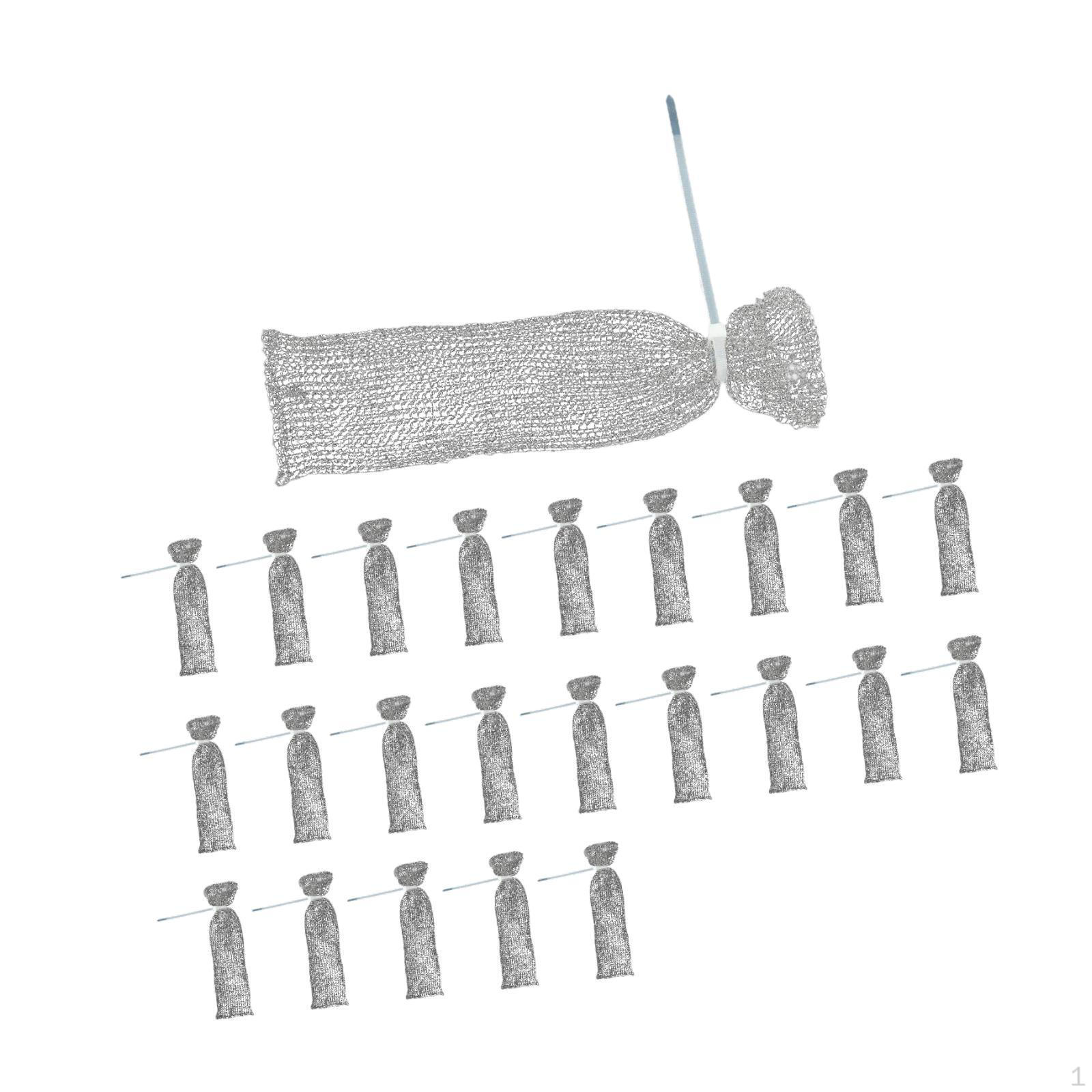 

Упаковка из 12 улавливателей для стиральной машины, улавливатель, нержавеющая сталь, нейлон, шланг, улавливатель 24 Pieces