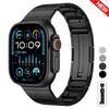 Stainless Steel Band For Apple Watch Ultra 2 49mm 10 46mm 9 8 7 SE 6 Man Strap for iWatch 45mm 41 42 44mm Metal Bracelet Correas