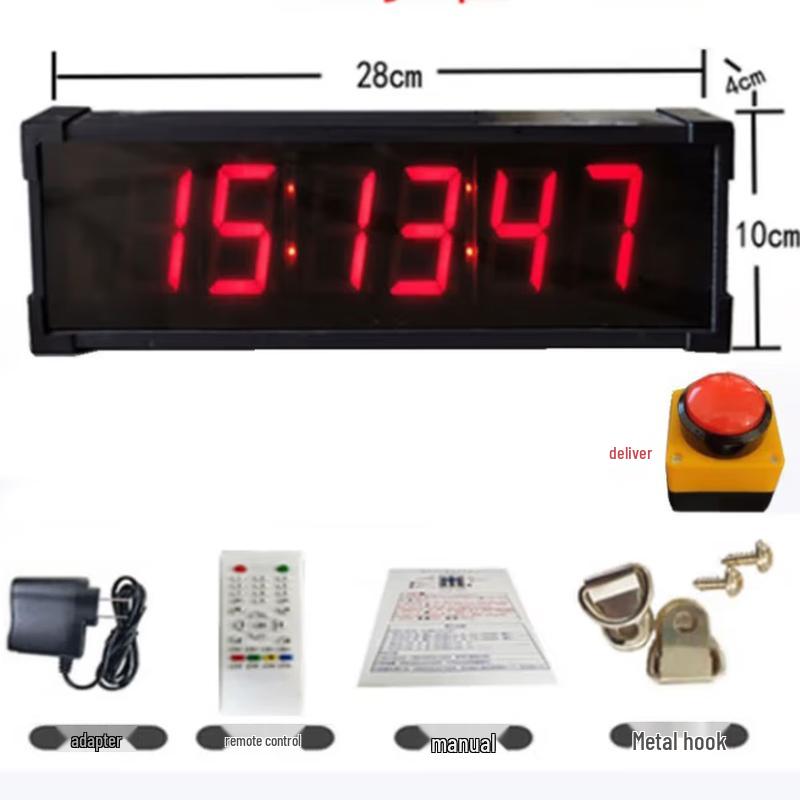 Electronic Digital Timer Clock One Size