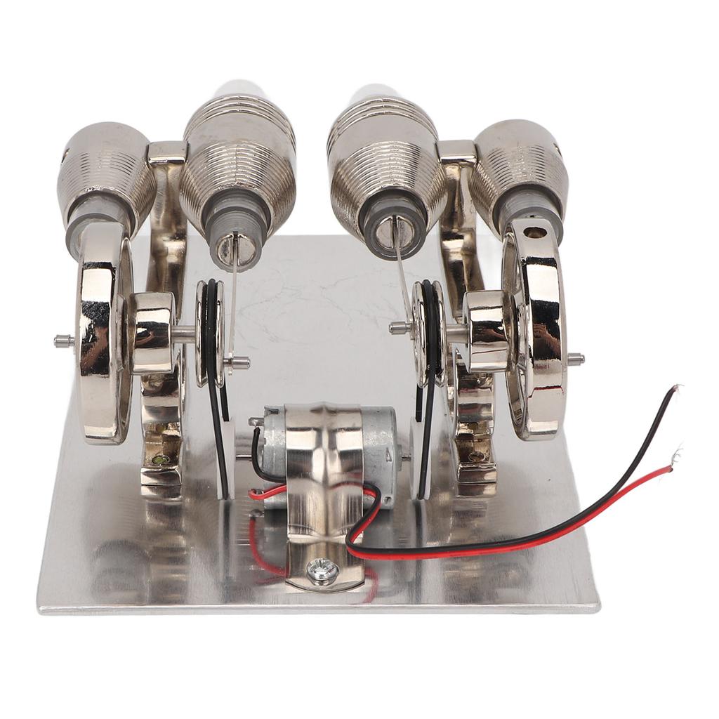 4 Cylinder Stirling Engine Model Kit Delicate Easy To Assemble Stirling Scientific Physical Model Fo