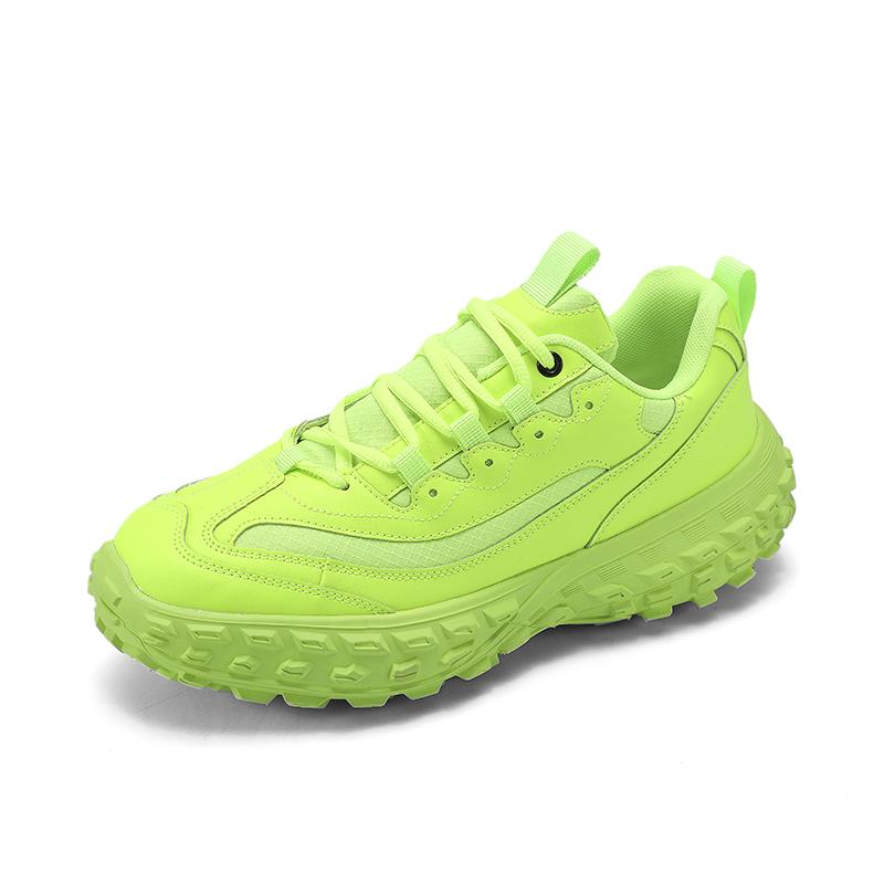 

2024 Брендовые зеленые массивные кроссовки для мужчин, модная обувь на платформе, дизайнерские кроссовки для мужчин, дышащая спортивная обувь для тенниса, zapatilla hombre 39