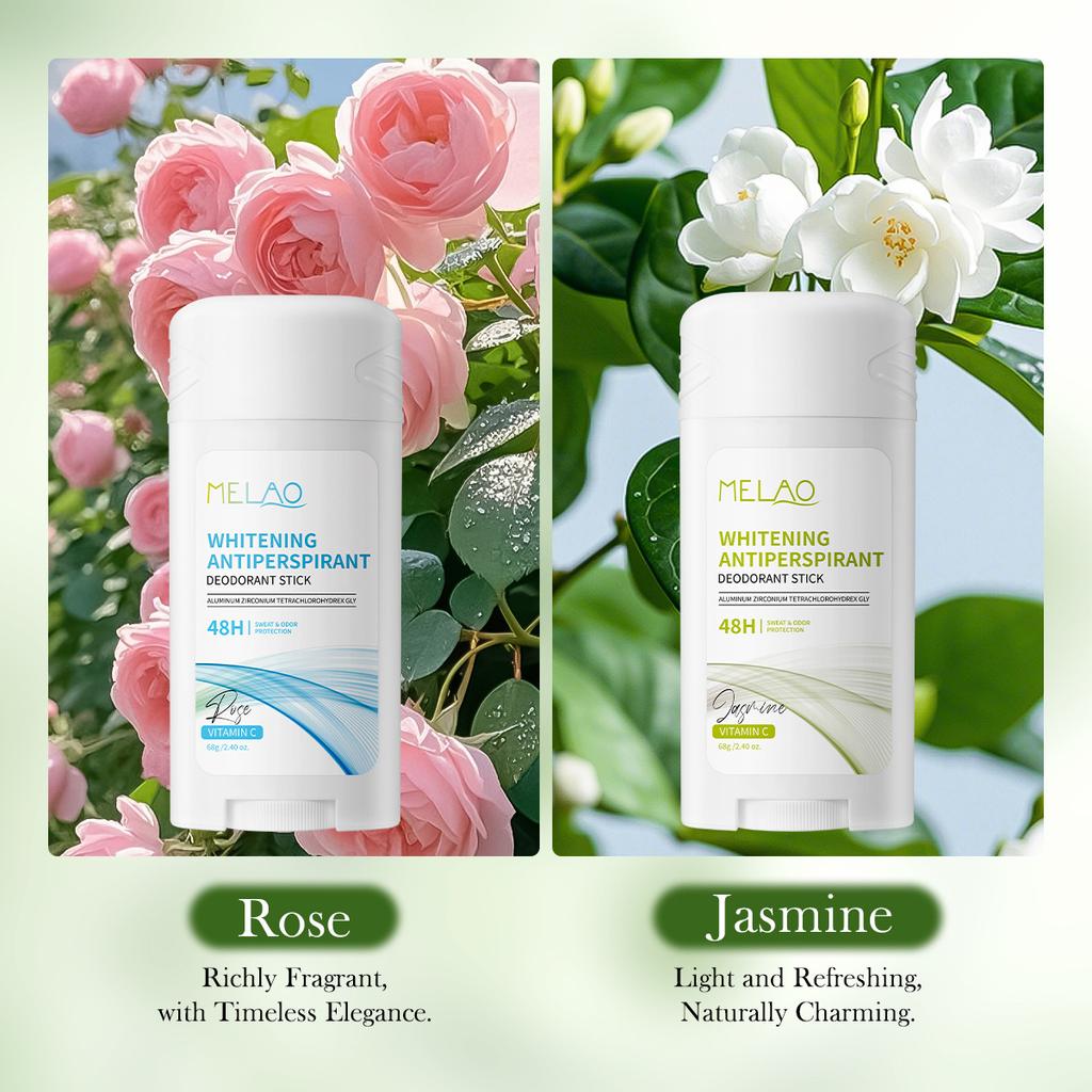 Whitening Aluminum-Free Solid Deodorant Stick Daily Fragrance Moisturizing Dryness Improve Underarm Odor Less