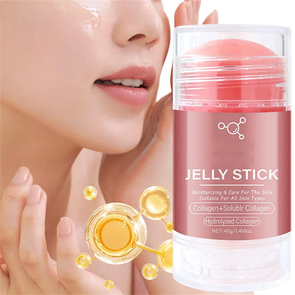 Tělová kolagenová péče v tyčince 40g, Vyživující péče o pokožku těla, Masážní hydratace, Tělová péče v tyčince