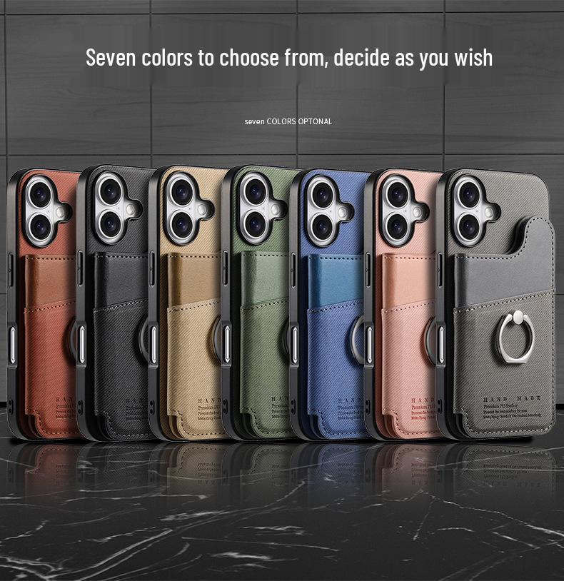 MOTO Edge60 Phone Case Wallet with Ring Holder, Compatible with Edge75