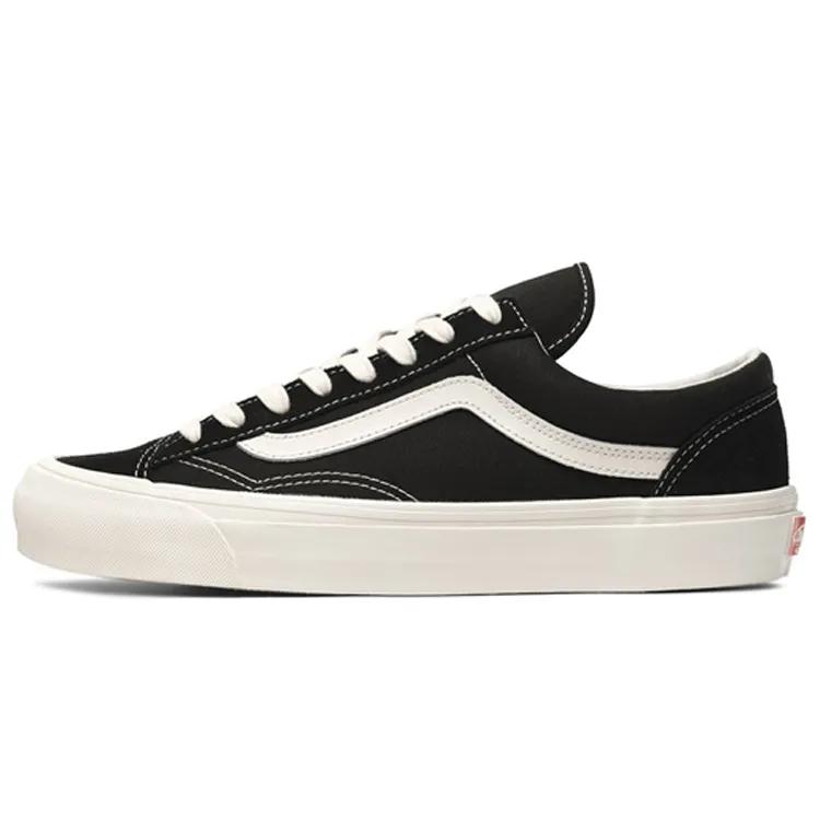 Vans Style 36 LX 'Black Marshmallow' (Unisex) Black / Marshmallow Canvas Shoes VN0A4BVEN8K