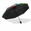 1pc Colorful Basketball Artwork Umbrella with Plastic Handle,Suitable for All Seasons Home Travel Outdoor UmbrellaDD265
