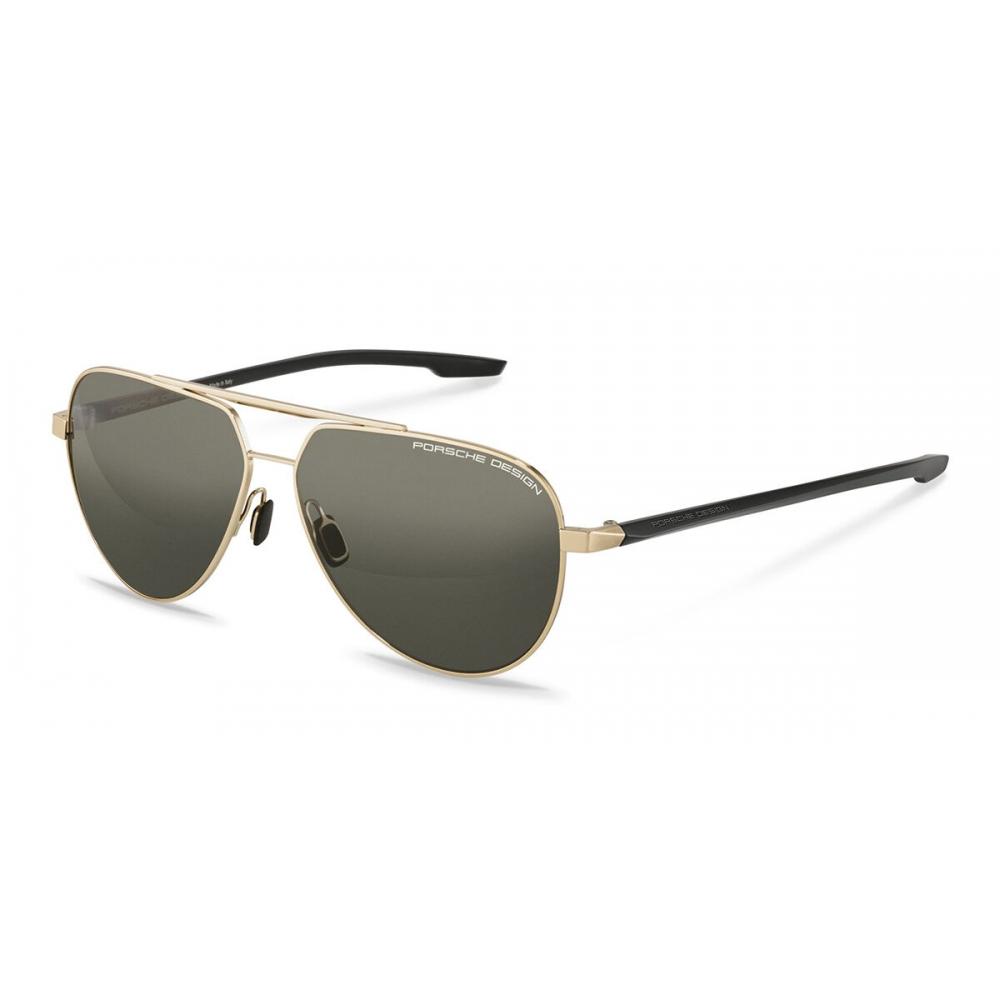 

PORSCHE DESIGN P8935 Поляризованные солнцезащитные очки B для мужчин Gold/62-13-145
