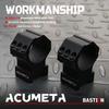 ACUMETA Bastion - 30mm Scope Ring for 20mm Rail, 1.26 Inch Height, for Model Guns and Telescopes (Black)