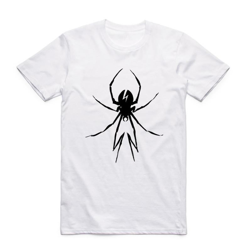 Asian Size Unisex Printing Punk Band My Chemical Romance T-shirt Summer Casual O-Neck Short Sleeves Polyester T-shirt HCP4076