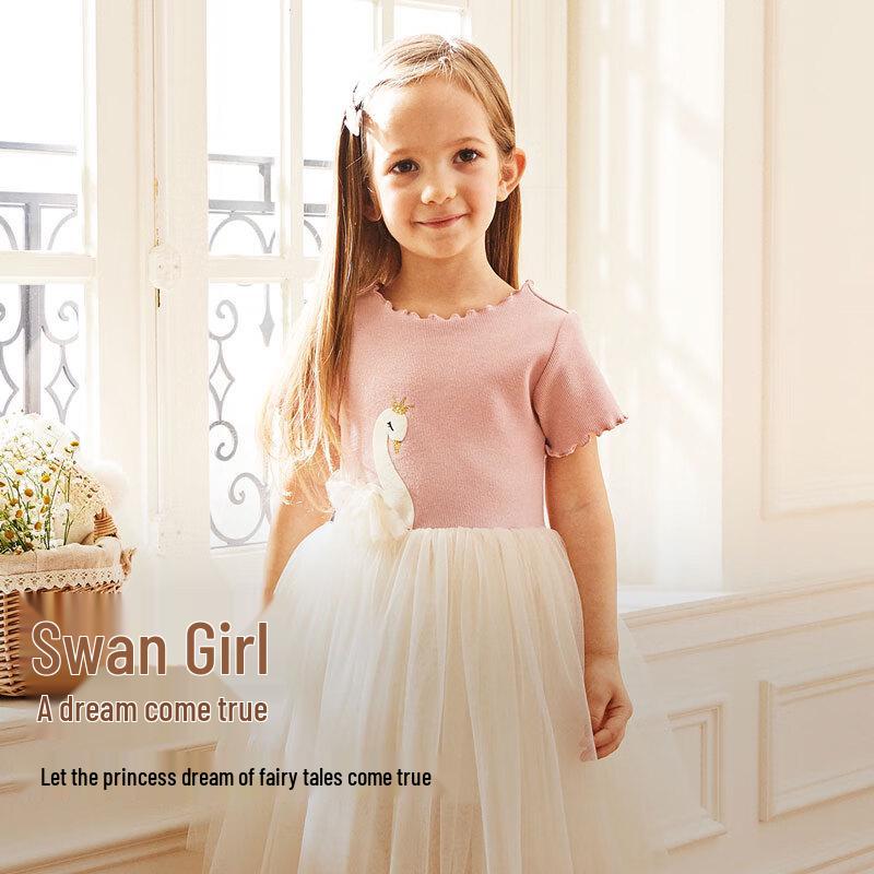 Girls' Summer Princess A-Line Dress