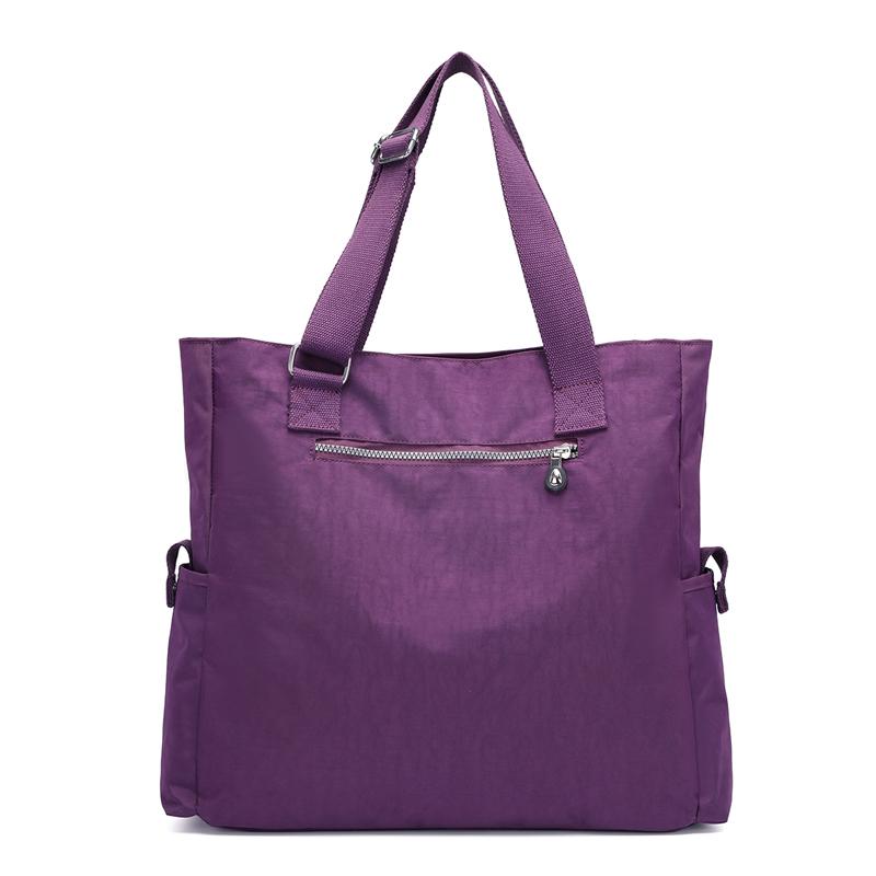 Borsa Tote da Donna di Grande Capacità – Elegante Borsa a Spalla Multicolore con Tasche Multiple – Perfetta per Lavoro, Scuola e Uso Quotidiano