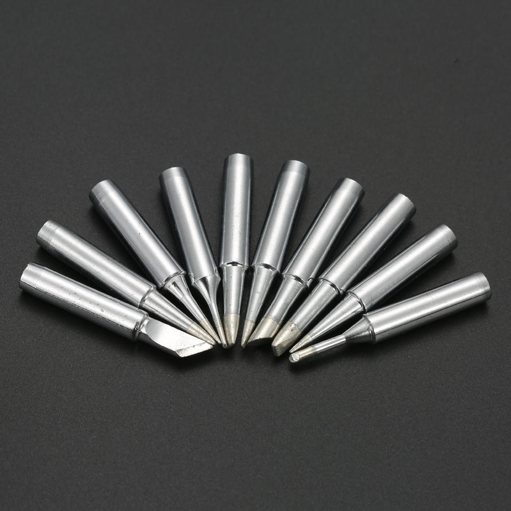 10 ST Lödspets Blyfri Skruvmejsel Lödjärnsspets 900M-T för Hakko 936 907