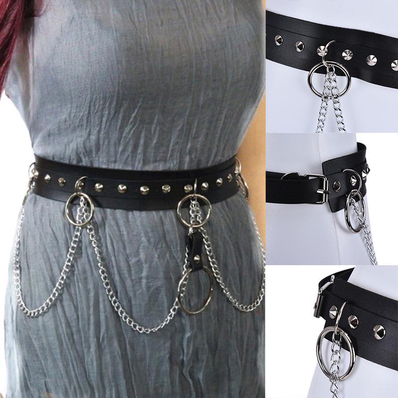 punk chain belt