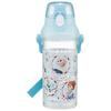 Borraccia Skater 480ml Disney Frozen 24 Borraccia in plastica trasparente per bambini Made in Japan PSB5TR-A