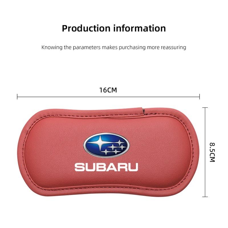 For Subaru XV Legacy Impreza Crosstrek Forester Outback Smart Leather Car Knee Pad Elastic Leg Cushion Armrest Pad Accessories Y14