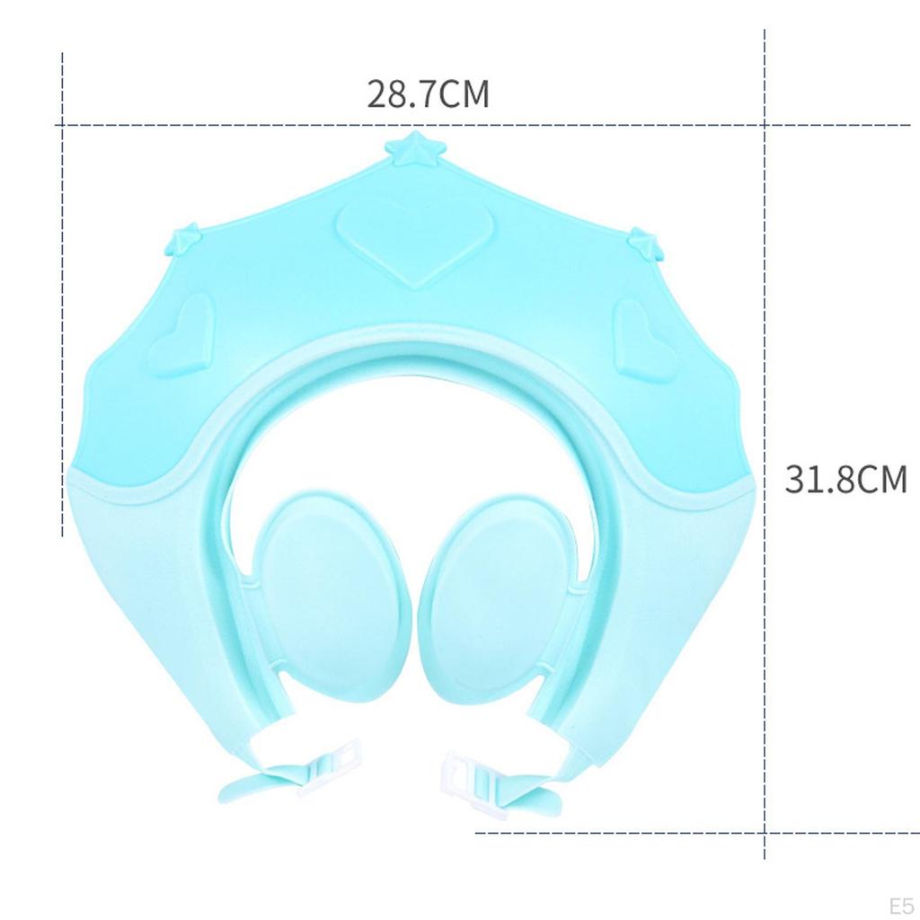 Shampoo Cap wash Water Shower Visor Hat Adjustable Bathing tub Head Hair Rinser Shield Toddler