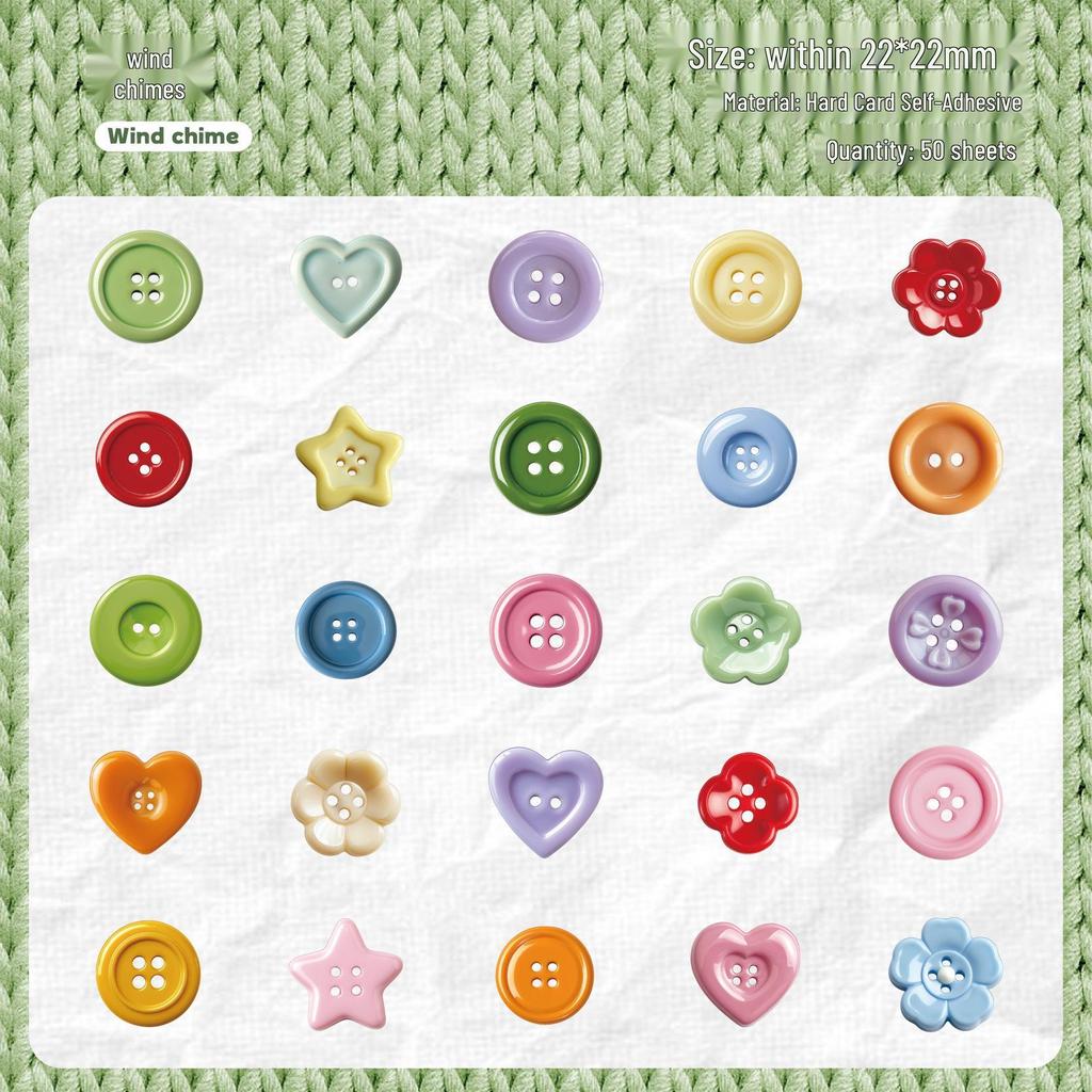Retro Story Sticker Pack: 6 Styles, 50 Pieces for Journaling