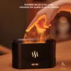 Diffusore di aromi Nebbia di fiamma Umidificatore Deodorante per ambienti Diffusore di oli essenziali Luce notturna per la casa