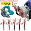 1-10PCS Universal Tile Cutting Machine Ugello Smerigliatrice angolare ad alta velocità Rimozione polvere Spruzzatore d'acqua per piastrelle di marmo e mattoni