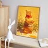 Disney Winnie The Pooh Diamond Painting Art Kit Mosaic Handmade Diy Gift Home Decor.