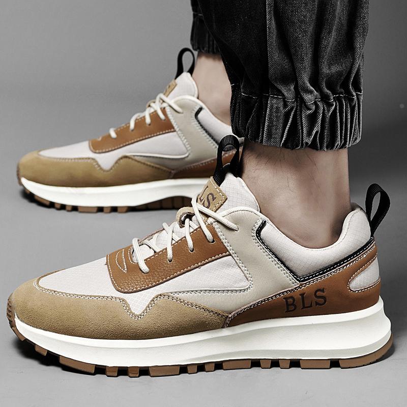 Autumn Winter Classic Men's Casual Shoes Outdoor Sports Shoes Trend Thick Sole Shoes Men's Running Shoes Hiking Travel Shoes
