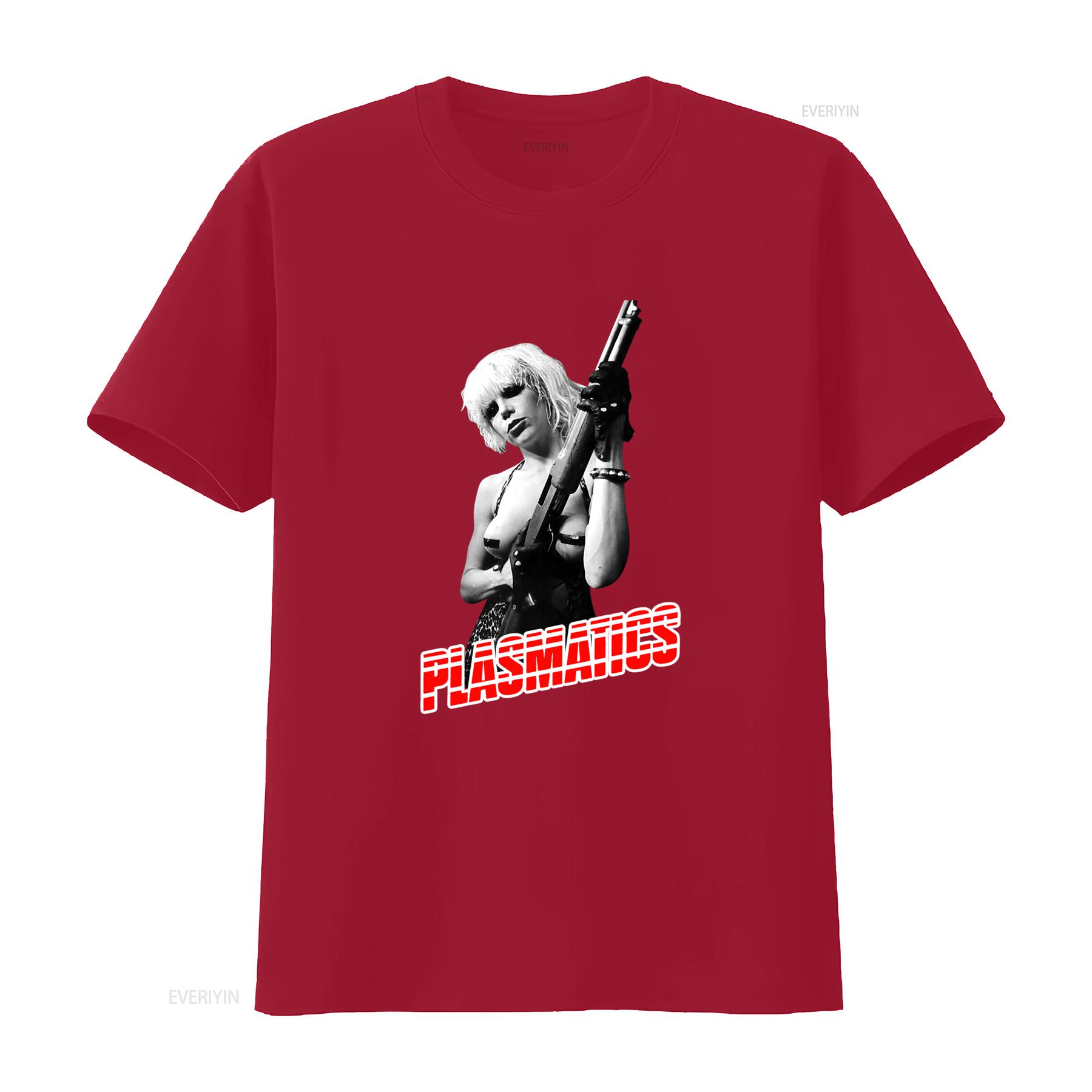 

Rare PLASMATICS Band Cotton T Shirt for Fans S 5XL with Iconic Image Print vintage Washed Casual Stretched S
