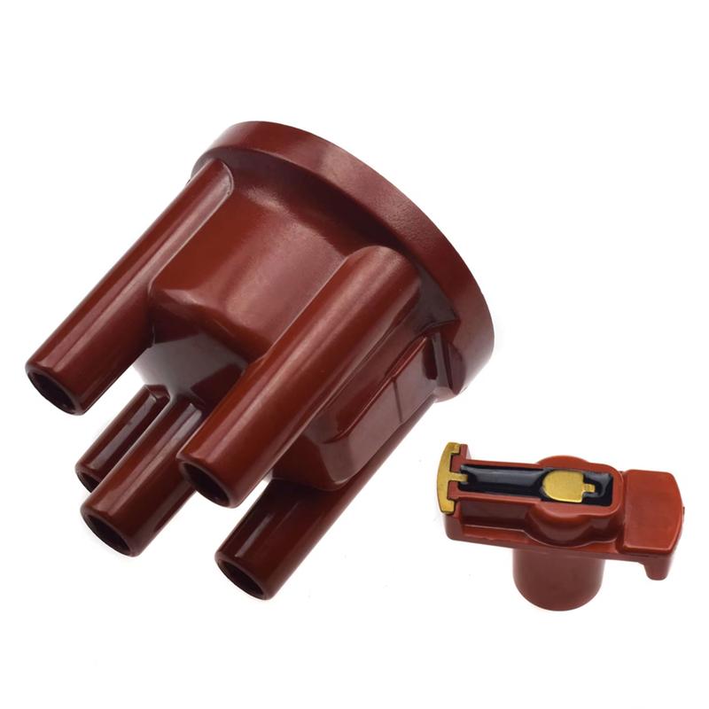 Car Distributor Cap with Rotor+Ignition Head 030905207 030905225C for Vw Mk2 Golf 1.8 Gti 8v Digifant Pb Engine 1988