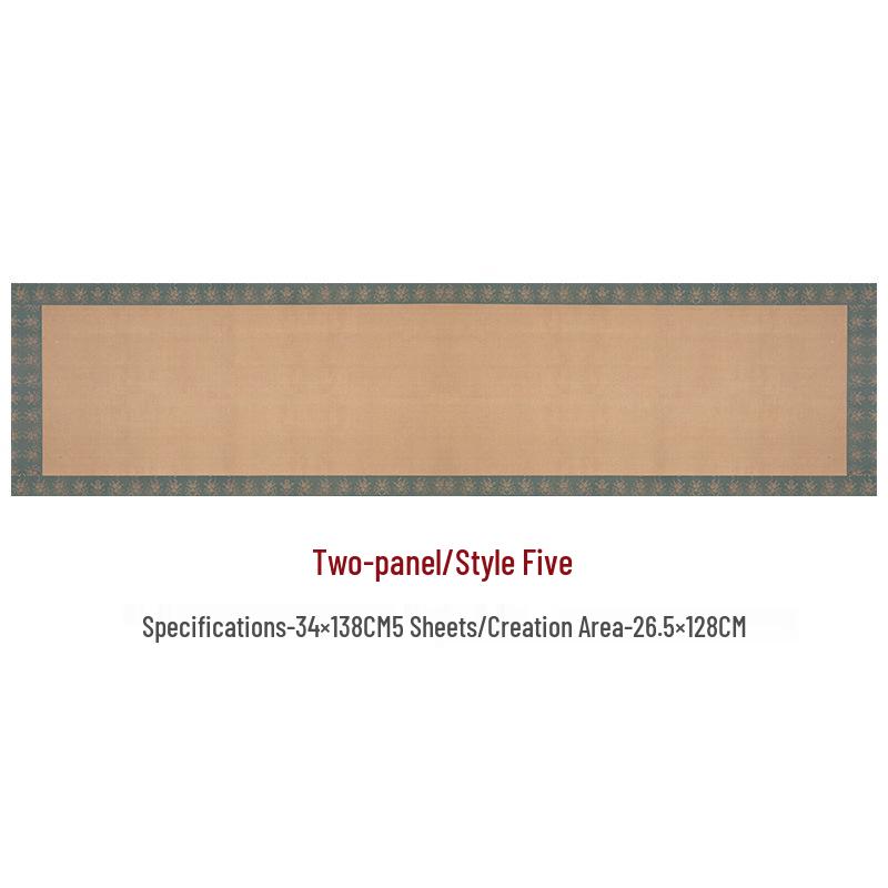 Retro Xuan Paper Semi-ripe Calligraphy Notebook for National Exhibition Submissions