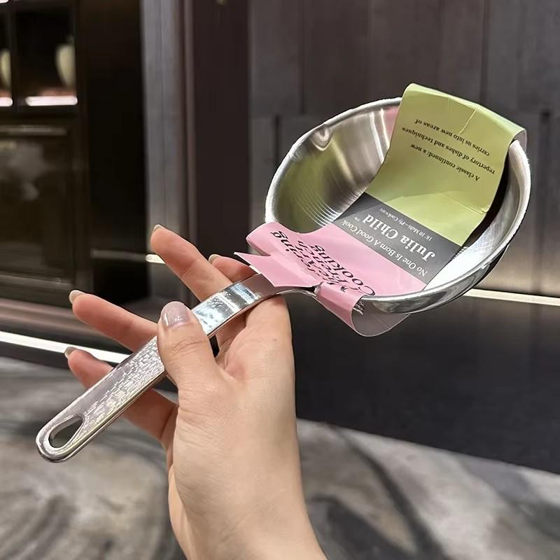 

Stainless Steel Mini Frying Egg Pots and Pans 12cm Cookware Cooking Pot 12cm