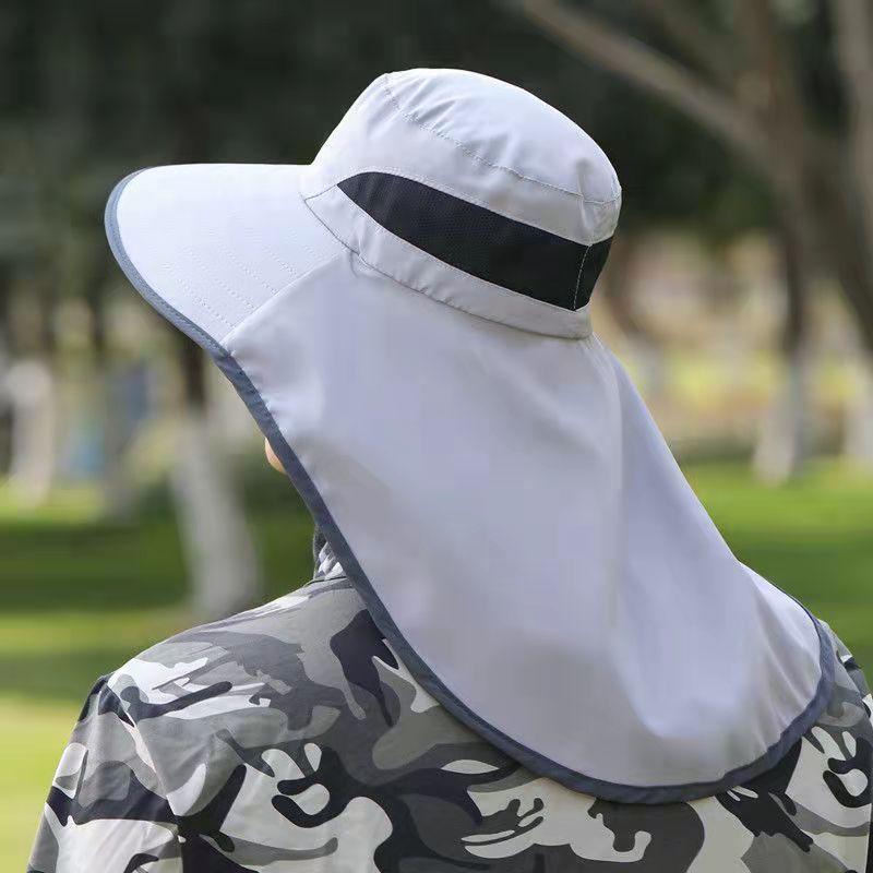 Adjustable Outdoor Fishing Hat Sunscreen Protection Breathable Sunshade Foldable Men Women Hiking Camping Casual Fishing Cap