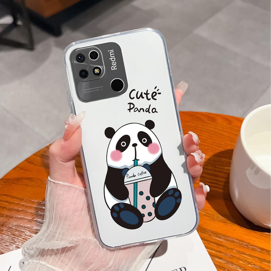Covers For Redmi 10C Case Stylish Fun Soft Transparent Slim Silicone Anti Drop Phone Shell For Xiaomi Redmi 10 C Bumper Fundas