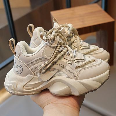 Children's Retro Fashion Outdoor Sports and Leisure Shoes Student Boys and Girls' Shoes Lightweight Dad Shoes Running Shoes