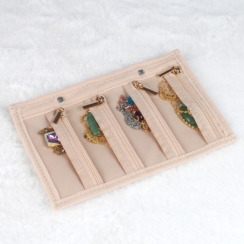 Multi-Functional Travel Jewelry Organizer and Storage Pouch 19.5*14.5cm