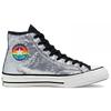 Converse 1970s Pride Chuck Round-toe Lace-up High-Top Espadrilles Unisex Silver
