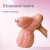 Realistischer TPE-Masturbator für Männer: Halbkörper-Po-Form