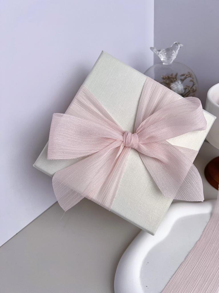 1 st 9m/rol Chiffon Zijden Lint Organza Satijn voor DIY Craft Cadeauverpakking Decoratie Bruidsboeketten Krans Naaibenodigdheden