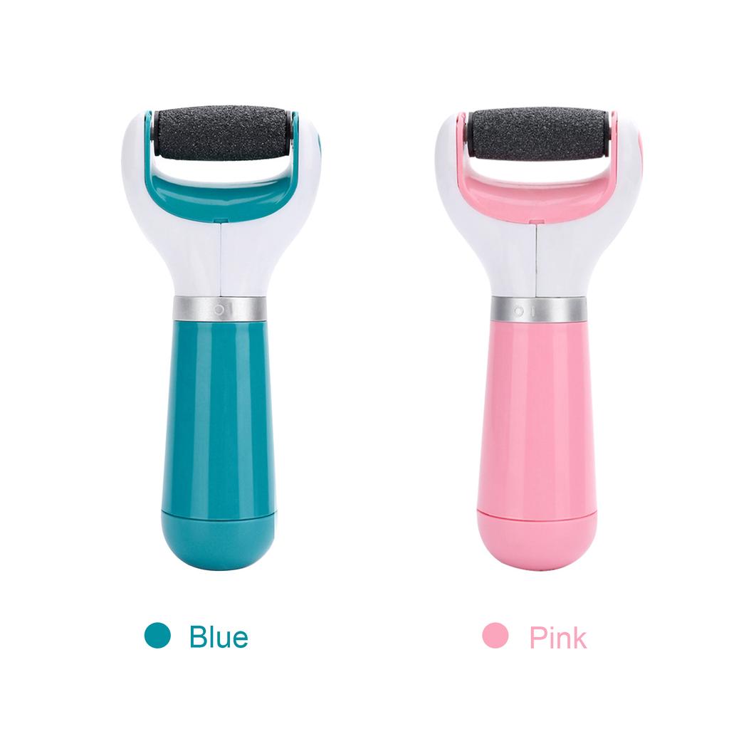 Automatic foot grinder  electric household foot grinder artifact  foot skin removal dead skin exfoliation callus pedicure machine  blue  battery blis