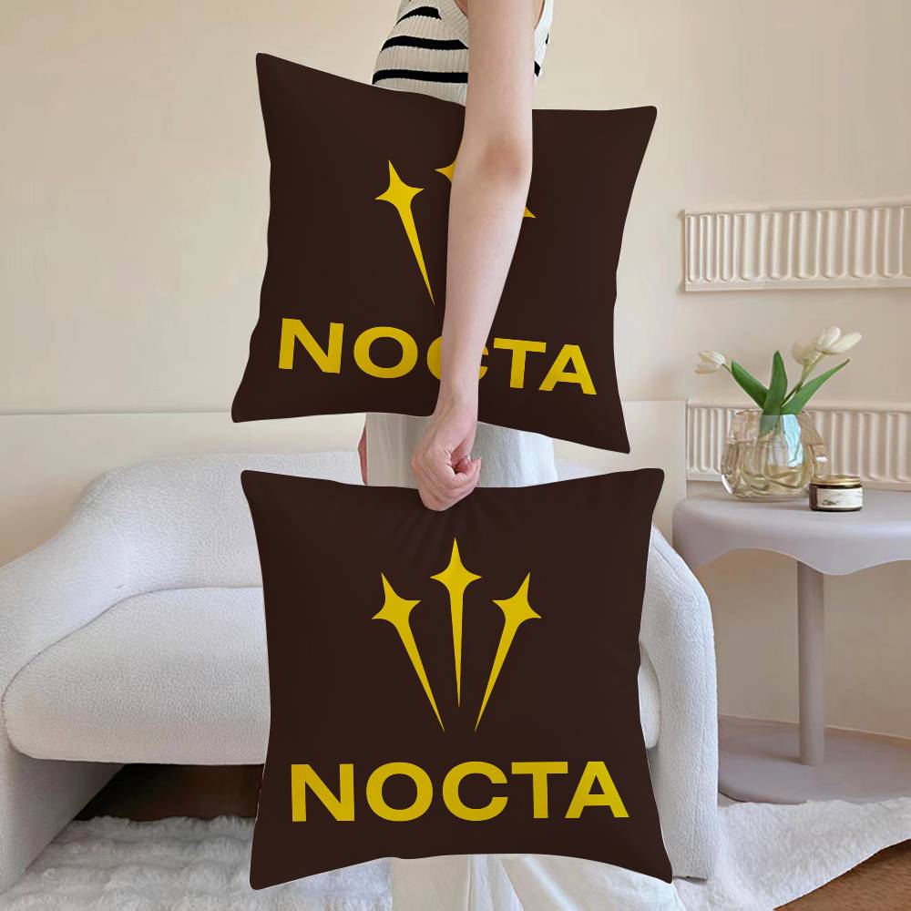 

Fashion Luxury N-NoctaS-S Pillow Case Sofa and Living Room Decorative Cushion Covers Dust-proof and Mite-proof Invisible Zipper 12x12Inch