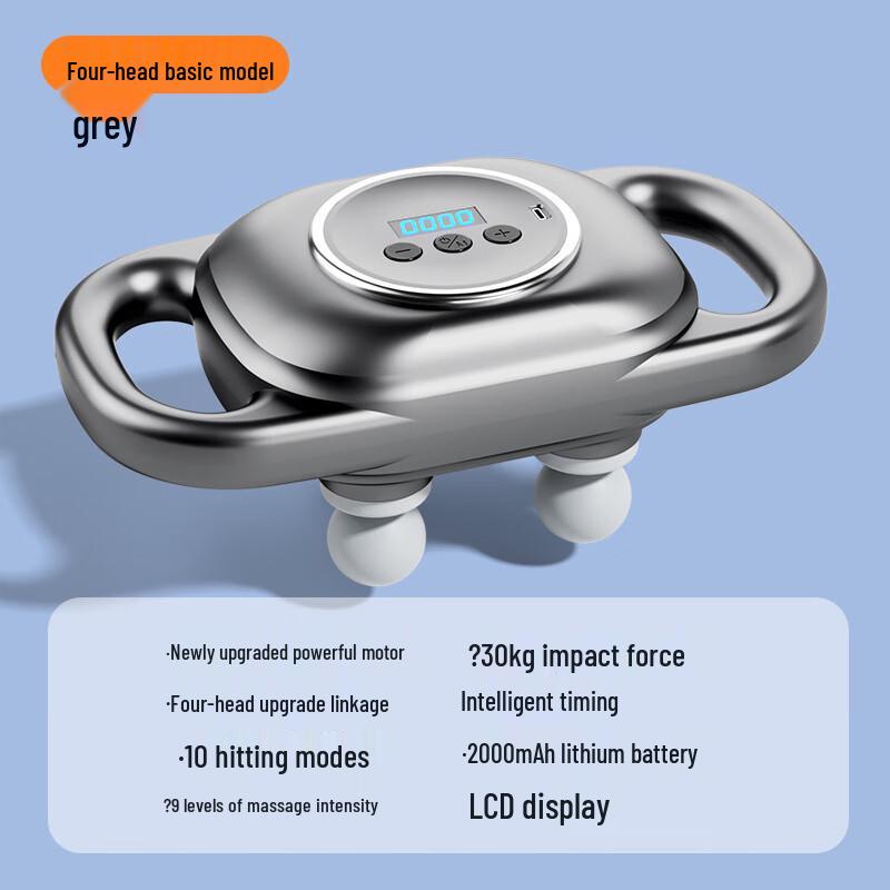 Professional Multi-Head Muscle Massage Gun